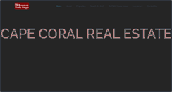 Desktop Screenshot of 1capecoral.com
